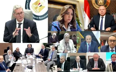 انعقاد الجمعية العامة الأولى لشركات بترول القطاع العام بحضور كامل الوزير
