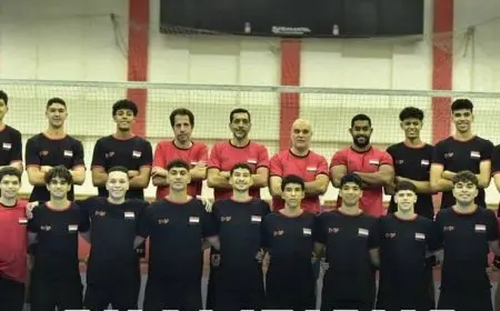 مصر تتصدر بطولة الطائرة العربية وناشئو الفراعنة يحققون اللقب بلا هزيمة