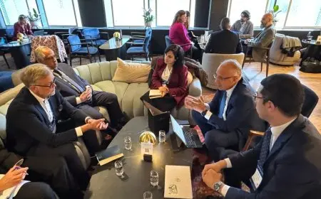 وزير الري يبحث مع المبعوث الفنلندي آفاق التعاون في مجال المياه