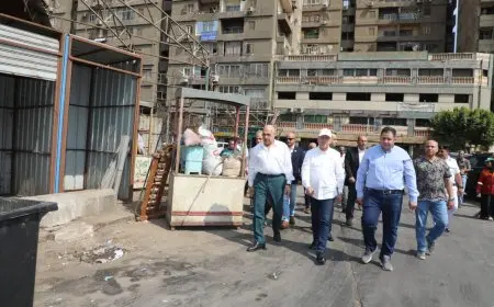 محافظ القاهرة يعلن عن إزالة الإشغالات من فوق كوبري الليمون بميدان رمسيس لاستعادة حالته الأصلية