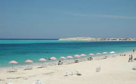 إغلاق بعض شواطئ مرسى مطروح لحماية المواطنين تفاصيل مثيرة للقلق