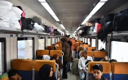 انطلاق القطار الثامن لتيسير العودة الطوعية لللاجئين السودانيين اليوم الأربعاء