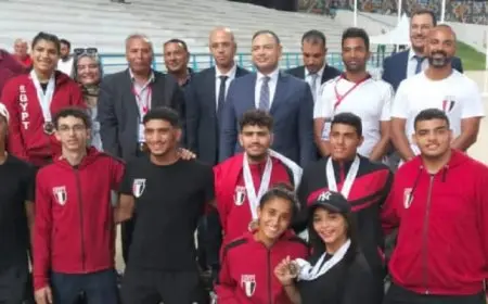 السفارة المصرية في تونس تنظم احتفالية لتكريم أبطال ألعاب القوى بعد نجاحهم في البطولة العربية