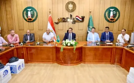 محافظ المنوفية يخصص 500 ألف جنيه لتنمية ودعم ذوي الهمم