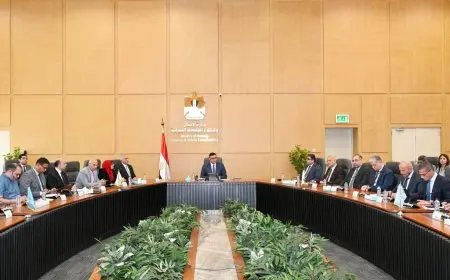 وزير الإسكان يقوم بجولة تفقدية في مشروع منطقة الأعمال المركزية بالعاصمة الإدارية