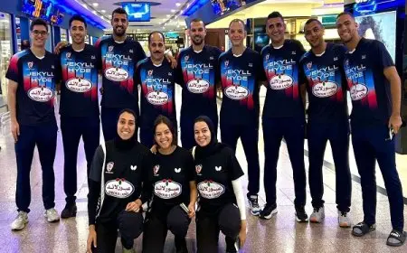 بتروجت يتوجه إلى عمان للمنافسة في البطولة العربية لتنس الطاولة