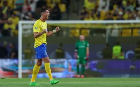 تشكيلة النصر لمواجهة التعاون في الدوري السعودي ظهور رونالدو في قلب الهجوم