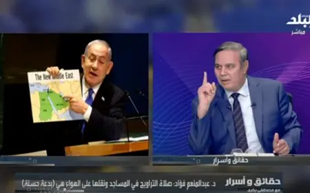 مشرف الرواق الأزهري يرد على حلم نتنياهو بإسرائيل الكبرى عشم إبليس