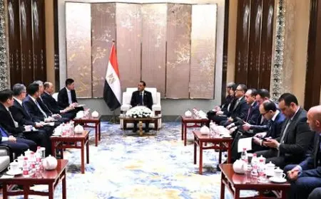 مدبولي يستقبل رئيس شركة CNCEC للبتروكيماويات لمناقشة تعزيز التعاون وزيارة مصر