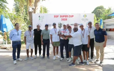 مدينتي يحقق أول ألقابه في كأس السوبر للجولف بفوز رائع على بالم هيلز