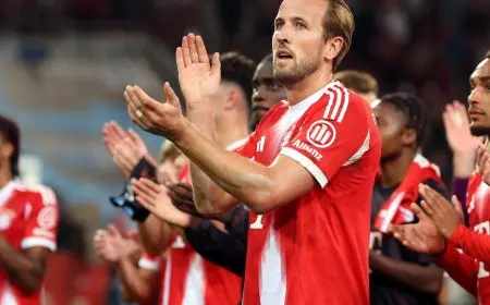 بايرن ميونخ يتفوق على أوجسبورج في قمة مثيرة ويتصدر الدوري الألماني