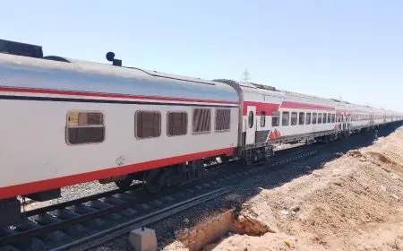 الهيئة القومية لسكك حديد مصر تعيد تشغيل قطارات خط مطروح من جديد