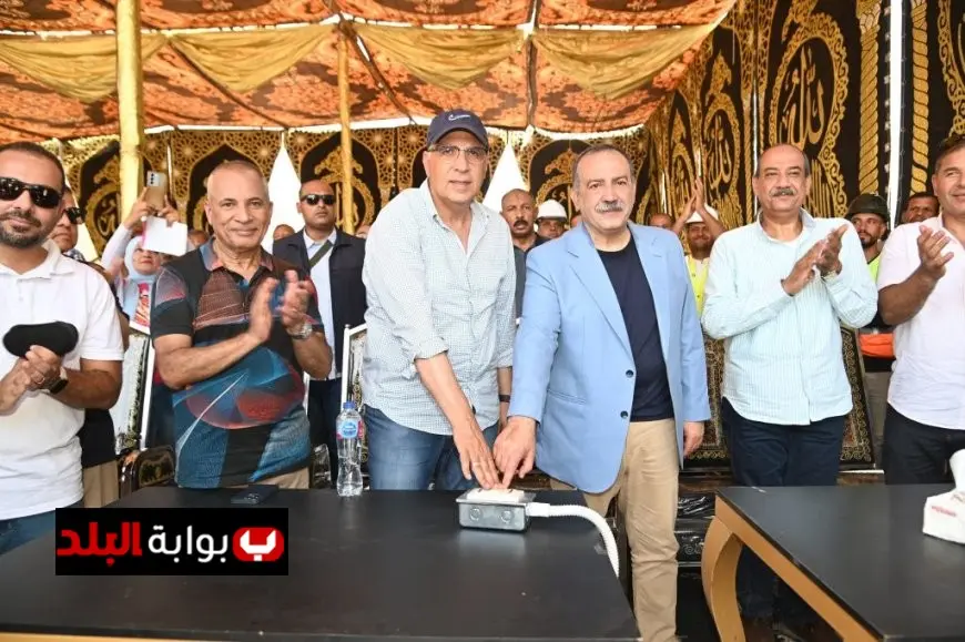 إطلاق إجراءات إزالة السد المؤقت وتدفق المياه عبر بوابات قنطرة حجز الإبراهيمية في ديروط