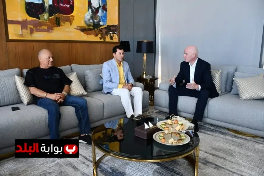 رئيس الوزراء يستقبل إنفانتينو في العلمين للاحتفال بعطلته الصيفية