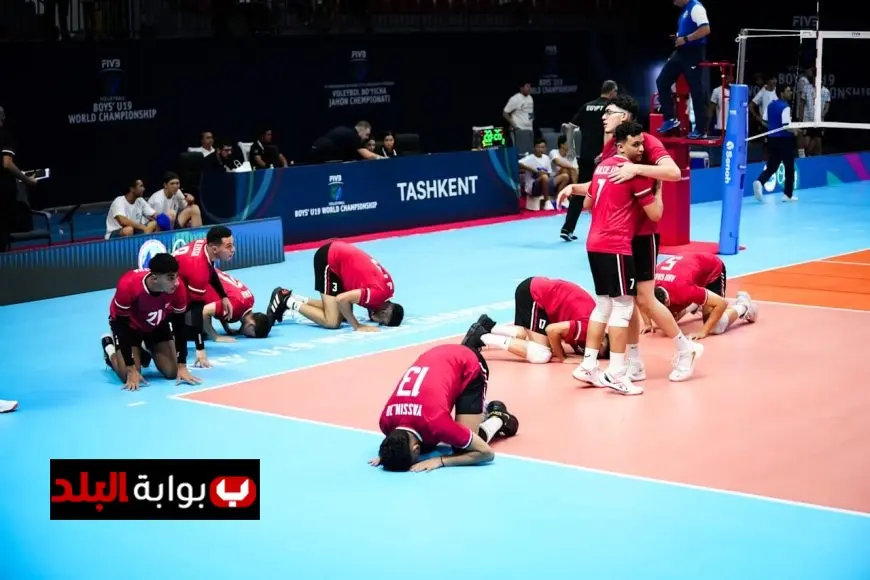 منتخب شباب الكرة الطائرة يحقق انتصاراً مهماً على تونس وينهي مشواره في بطولة العالم بنجاح