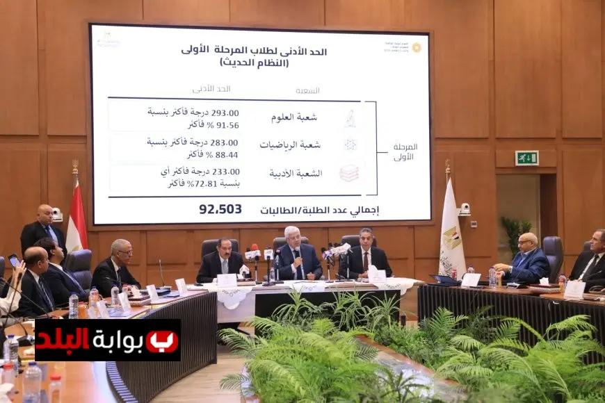 التعليم العالي تحدد الحدود الدنيا للقبول في التخصصات العلمية للنظام الحديث