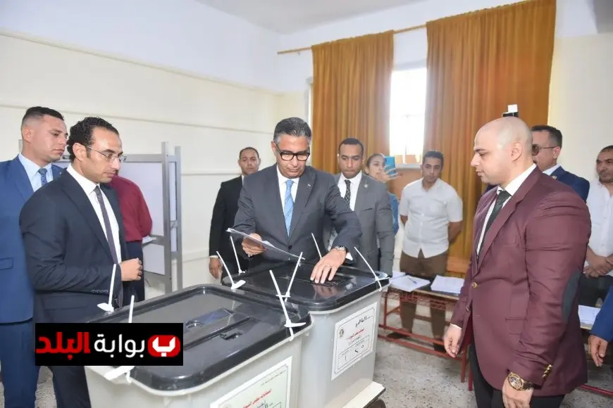 وزير التموين يشارك في انتخابات مجلس الشيوخ 2025 ويقترع لصالح مستقبل أفضل