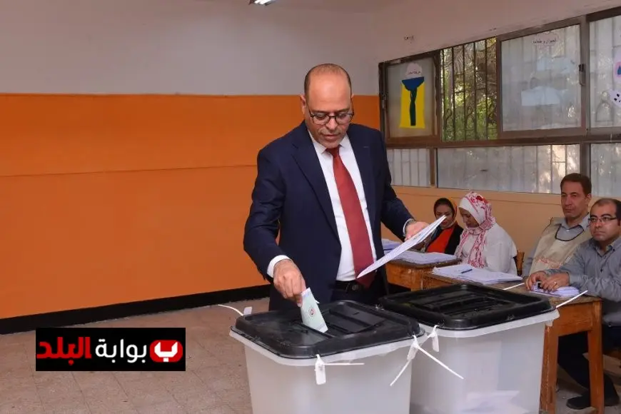 وزير العمل يشارك في الإدلاء بصوته بانتخابات مجلس الشيوخ 2025