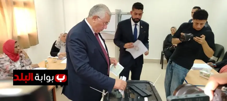 أمين عام حزب الجبهة يشارك في انتخابات الشيوخ 2025 ويقوم بالإدلاء بصوته