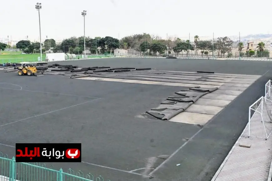 المقاولون العرب يحدثون ملاعب الناشئين استعدادا لموسم رياضي جديد