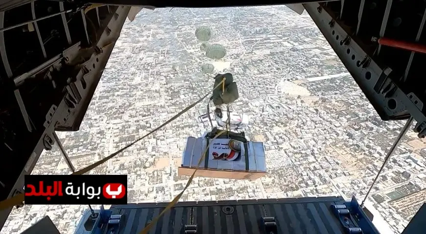 المتحدث العسكري يؤكد استمرار إسقاط المساعدات الإنسانية في غزة بناءً على توجيهات رئاسية