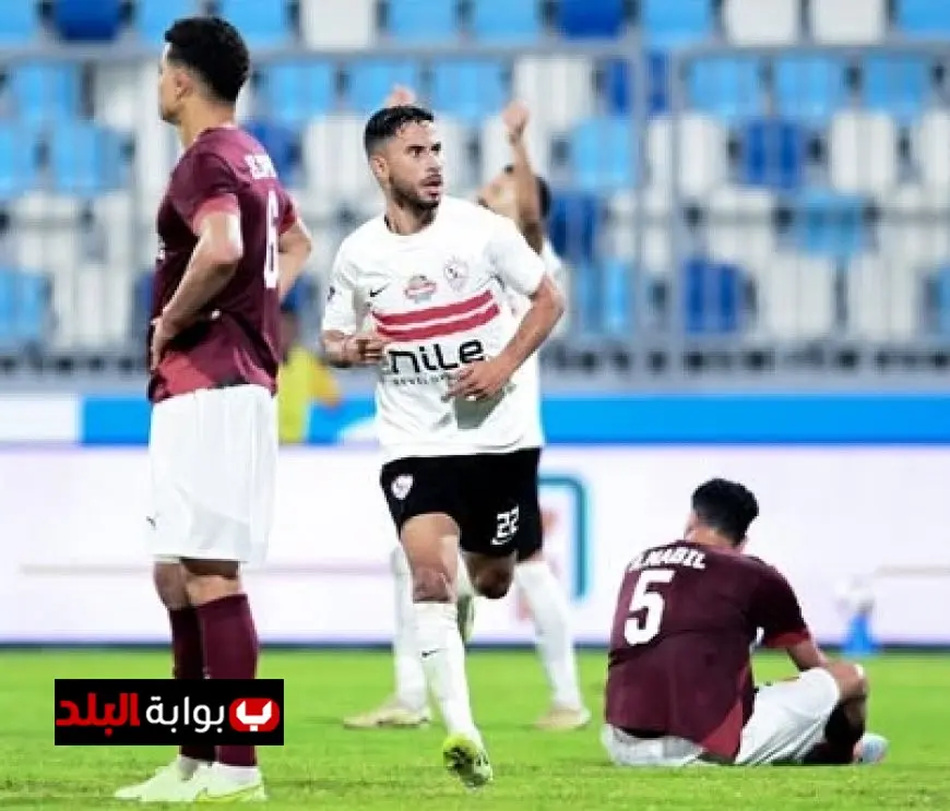 ناصر ماهر يحصد جائزة أفضل لاعب في مباراة الزمالك ضد سيراميكا كليوباترا