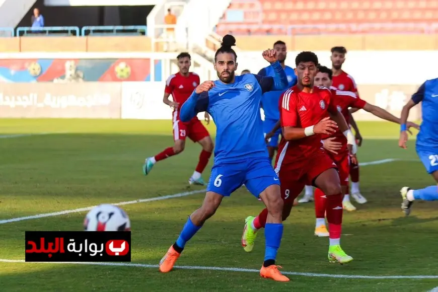 سموحة يتفوق على طلائع الجيش بهدف في الشوط الأول من المباراة المثيرة
