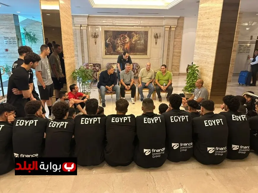 طارق محروس يتفقد معسكر منتخب اليد بعد recuperation الناجحة