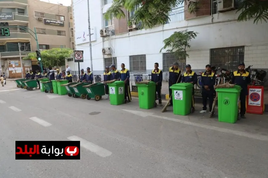 محافظ الشرقية يدعو لإعادة هيكلة فرق النظافة لمواجهة ارتفاع درجات الحرارة