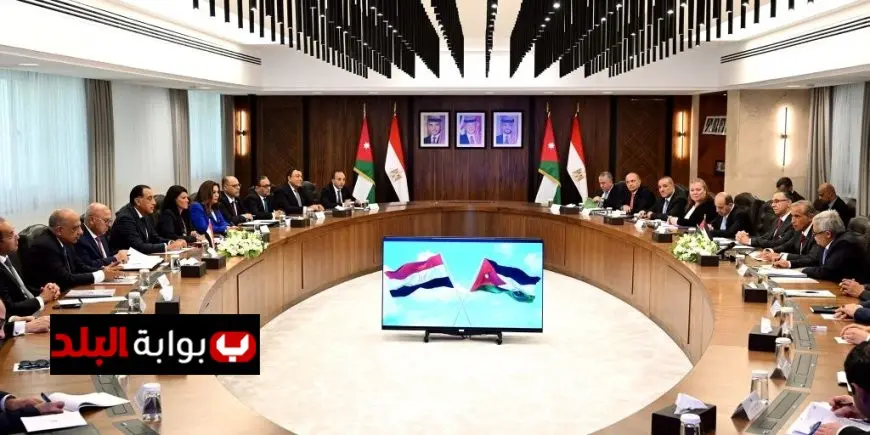 رئيسا وزراء مصر والأردن يقودان الدورة الثالثة والثلاثين للجنة العليا المشتركة بين البلدين