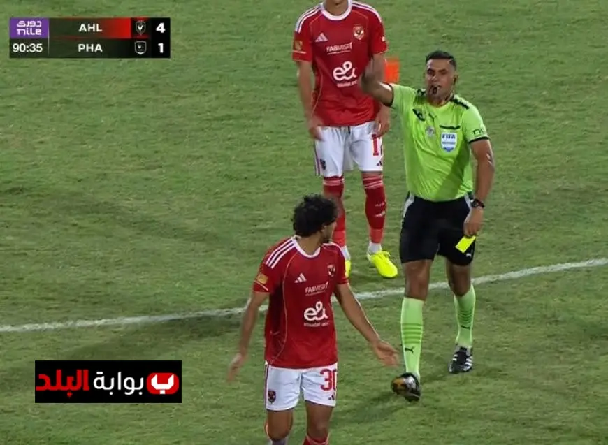 تفاصيل مثيرة حول شكوى الأهلي لاتحاد الكرة بسبب طرد محمد هاني في مباراة فاركو