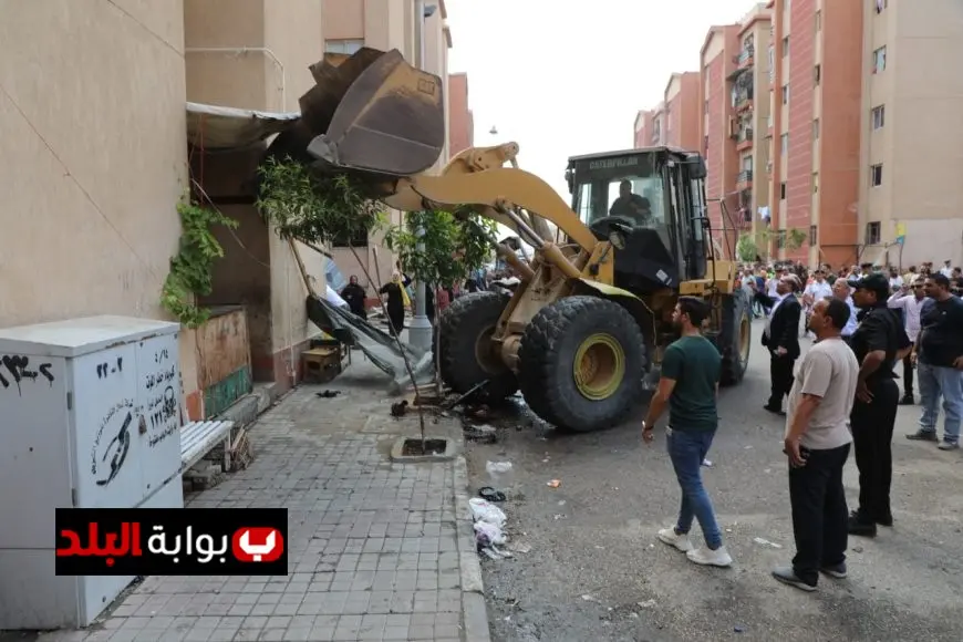 حملة قوية لاستئصال الإشغالات والتعديات في مدينة معًا