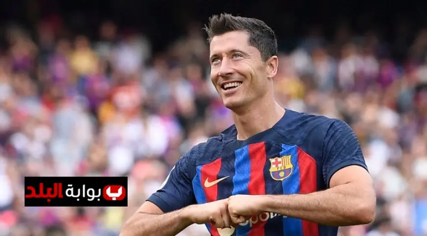 ليفاندوفسكي يخطو نحو العودة للمشاركة مع برشلونة أمام ليفانتي
