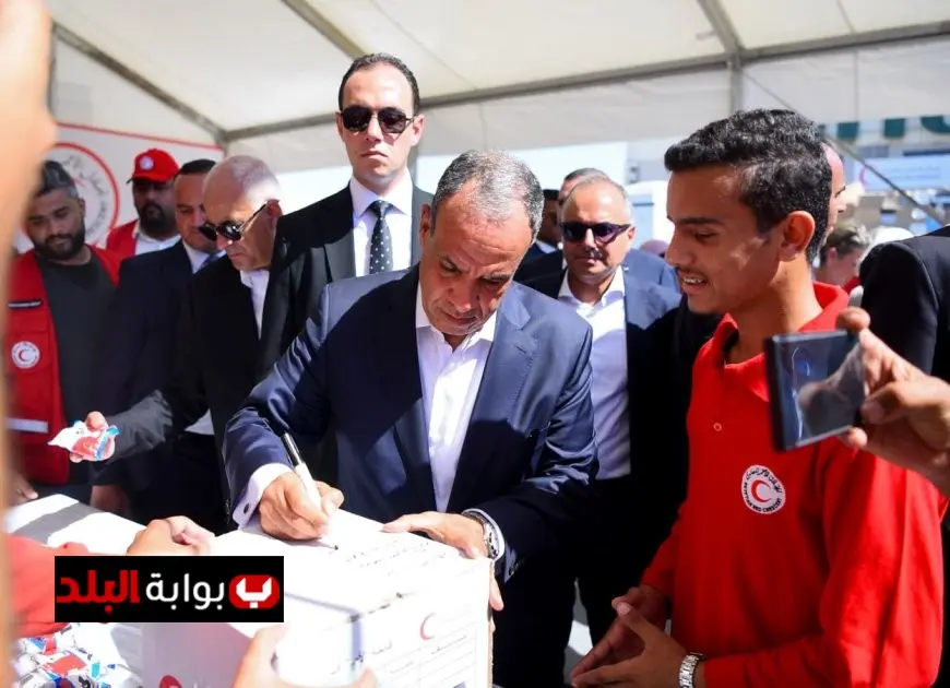 وزير الخارجية يوجه رسالة حب وتضامن على صندوق مهدى لأشقائنا في غزة