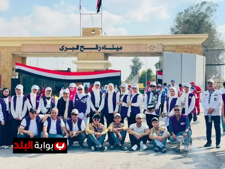 فريق أندية التطوع والجوالة بشمال سيناء ينظم زيارة رسمية مثيرة لمعبر رفح