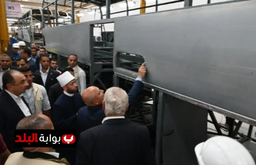 الحكومة تقوم بزيارة ميدانية لمصانع شركة النصر لصناعة السيارات في حلوان لتحسين الإنتاج وجودة الصناعة