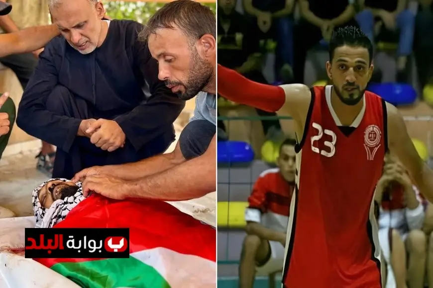 استشهاد لاعب المنتخب الفلسطيني محمد شعلان أثناء بحثه عن طعام لابنته