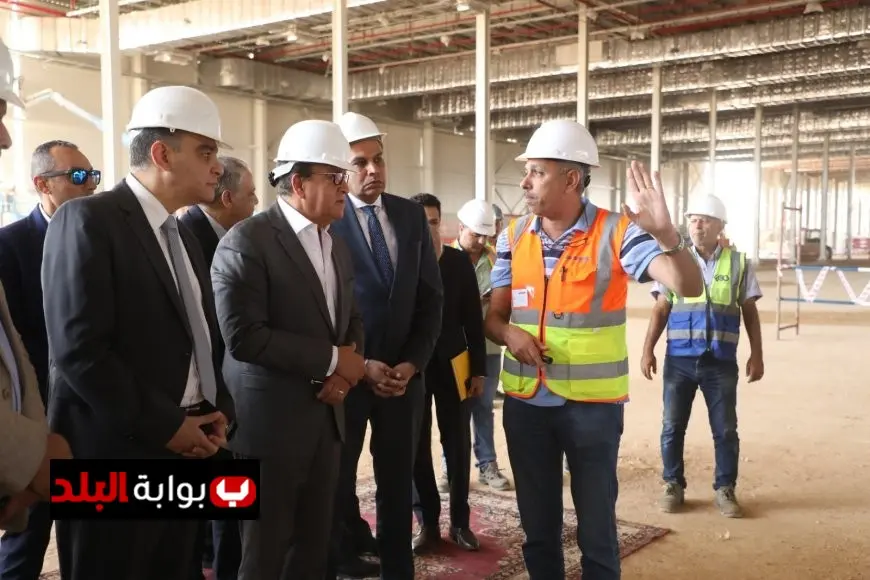وزير الصحة يزور مشروع المخازن الاستراتيجية للأجهزة الطبية في العاصمة الإدارية