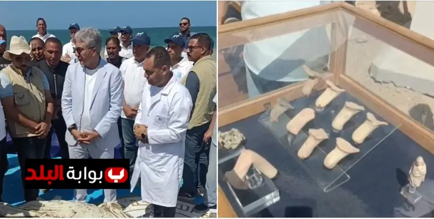 وزير السياحة والآثار يشهد في الإسكندرية أول عملية لاستكشاف الآثار الغارقة منذ 25 عاماً