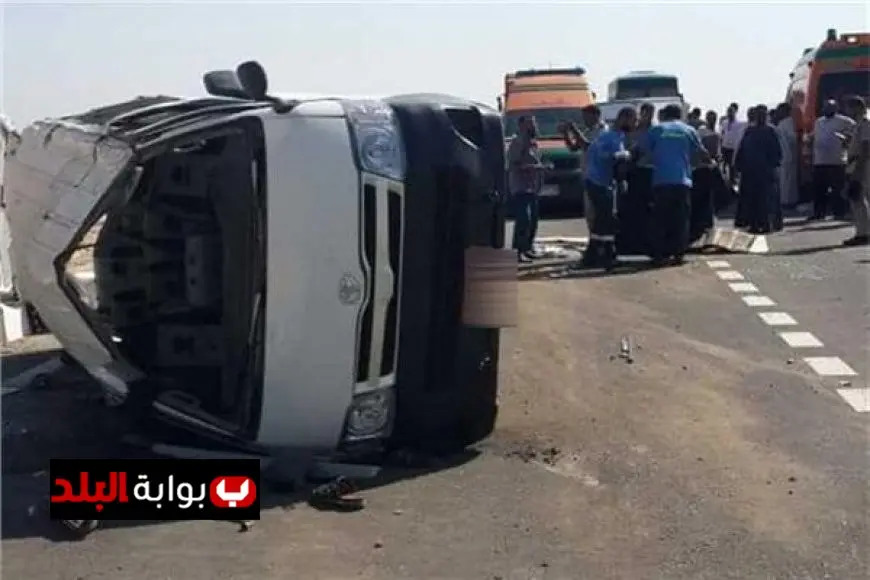 18 مصابا وحالتي وفاة في حادث طريق الإسكندرية مطروح والصحة تكشف التفاصيل الصادمة