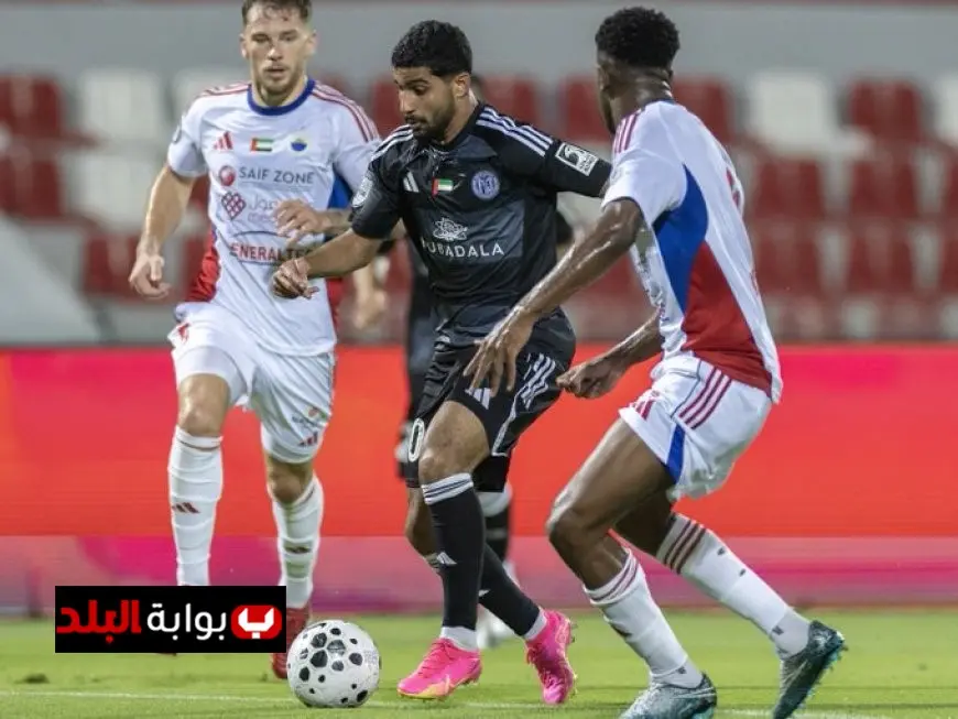 الجزيرة يتفوق على الشارقة في الدوري الإماراتي بمشاركة النني وإبراهيم عادل