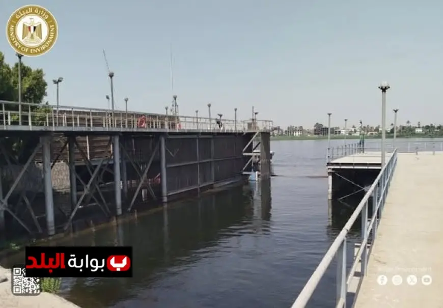 البيئة تعلن نجاحها في احتواء بقعة زيتية صغيرة بنهر النيل في الأقصر