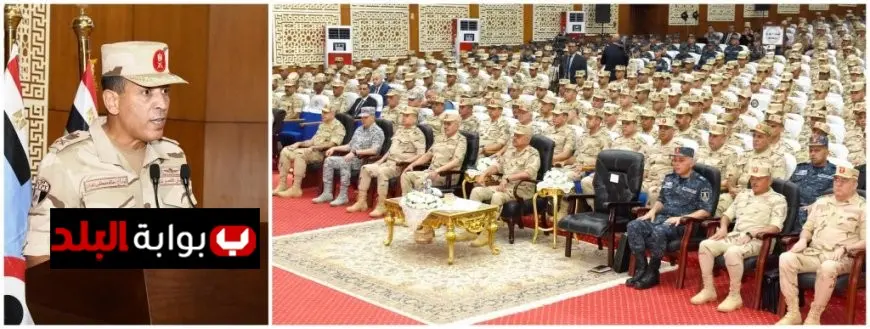 وزير الدفاع يجتمع مع أبطال المنطقة الغربية العسكرية لدعم القوات المسلحة