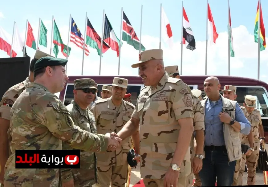 رئيس الأركان يزور جاهزية استعدادات التدريب المصري الأمريكي النجم الساطع 2025