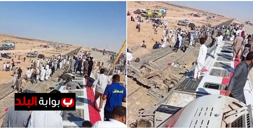 مأساة في حادث قطار مطروح تسفر عن 3 وفيات و103 إصابات تفاصيل الحادث المخيف