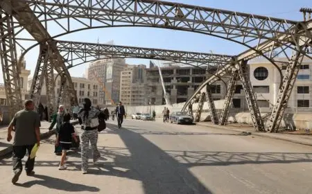 ميدان رمسيس يتخلص من الفوضى والإشغالات مع بدء مشروع كوبرى الليمون صور