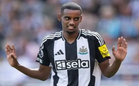 إيزاك ينتقل إلى ليفربول بعد التوصل لاتفاق مع نيوكاسل