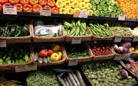 أسعار الخضروات والفاكهة في سوق العبور اليوم الاثنين 2023