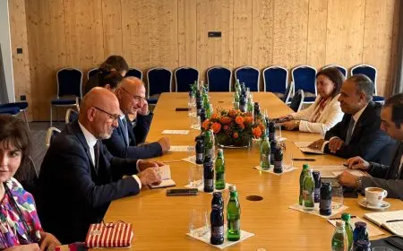 وزير الخارجية يعقد مباحثات مع نظيره الكرواتي لتعزيز شراكة استراتيجية بين الدولتين