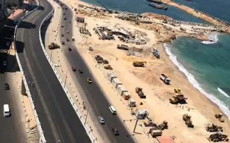 وزير الإسكان يعلن عن التشغيل التجريبي لكوبري محمد نجيب في إطار توسعة كورنيش الإسكندرية